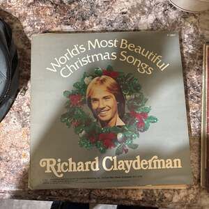 Richard Clayderman World's Most Beautiful Christmas Songs Vinyl LP 1985